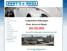 Tablet Screenshot of bunysnbugs.com